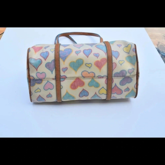 Dooney & Bourke Multicolor Heart Shoulder Bag - Picture 8 of 8
